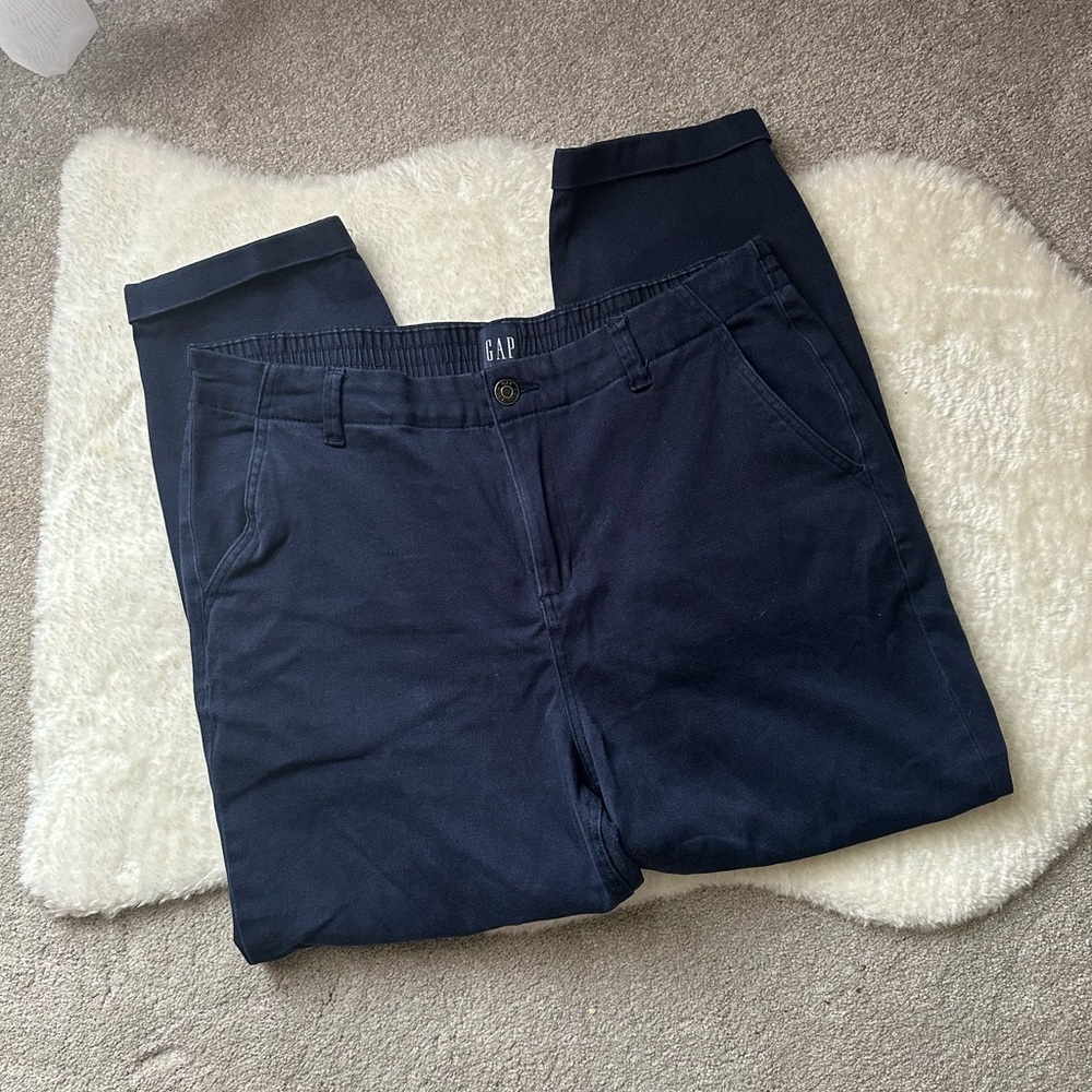 GAP Dark Blue Casual Trousers